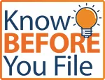 Know Before You File Logo